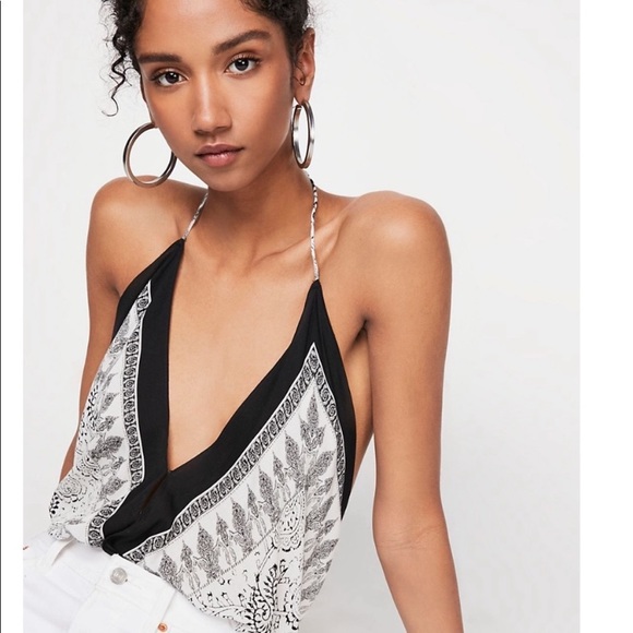 Free People Borderlines Bodysuit - Picture 1 of 5